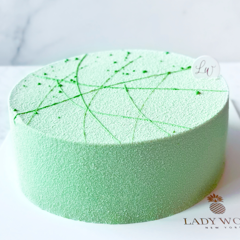 Pandan Pistachio Royaltine - 6 inches (Pickup Today!)