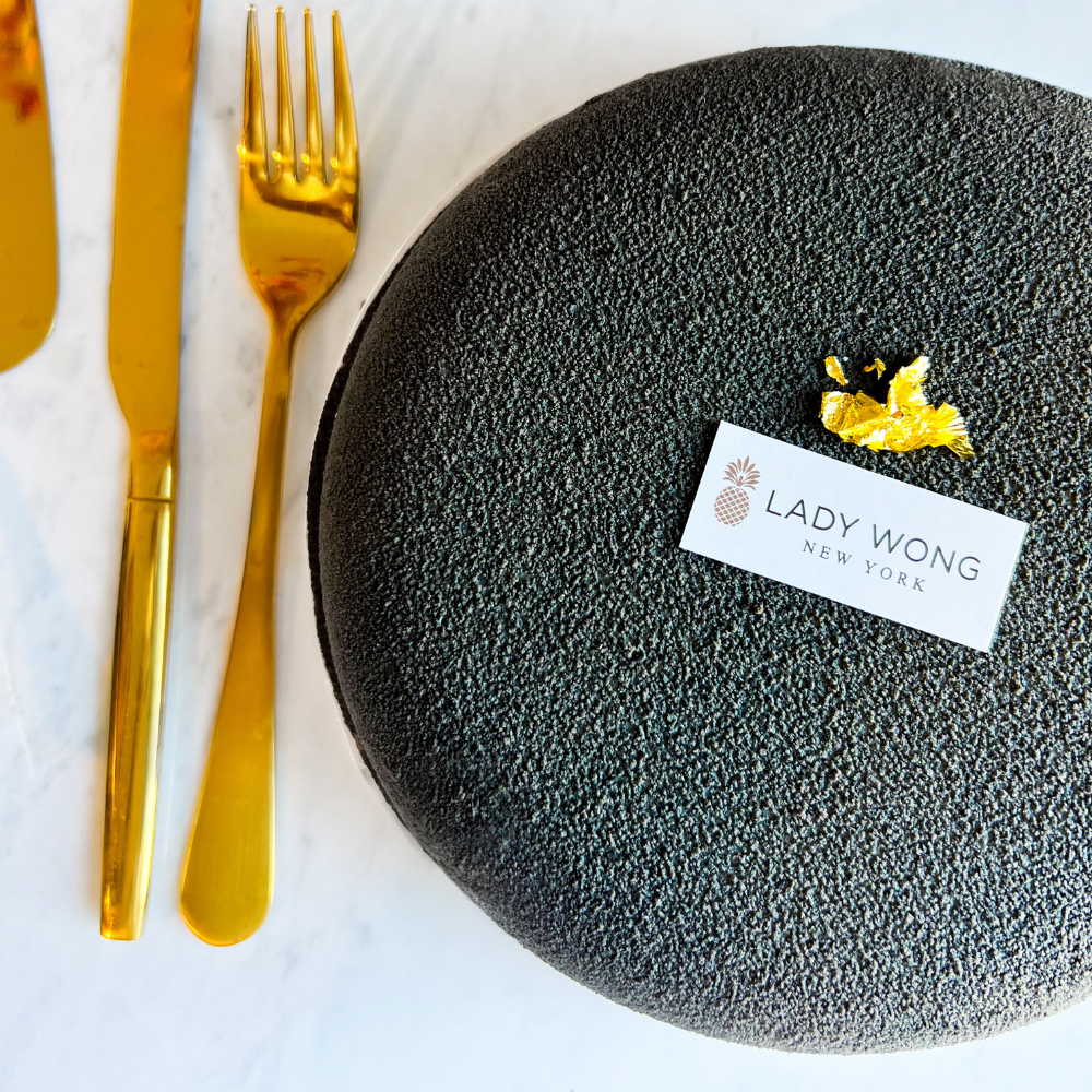 Black Sesame Passionfruit Entremet - 7 inches (Pickup Today!)