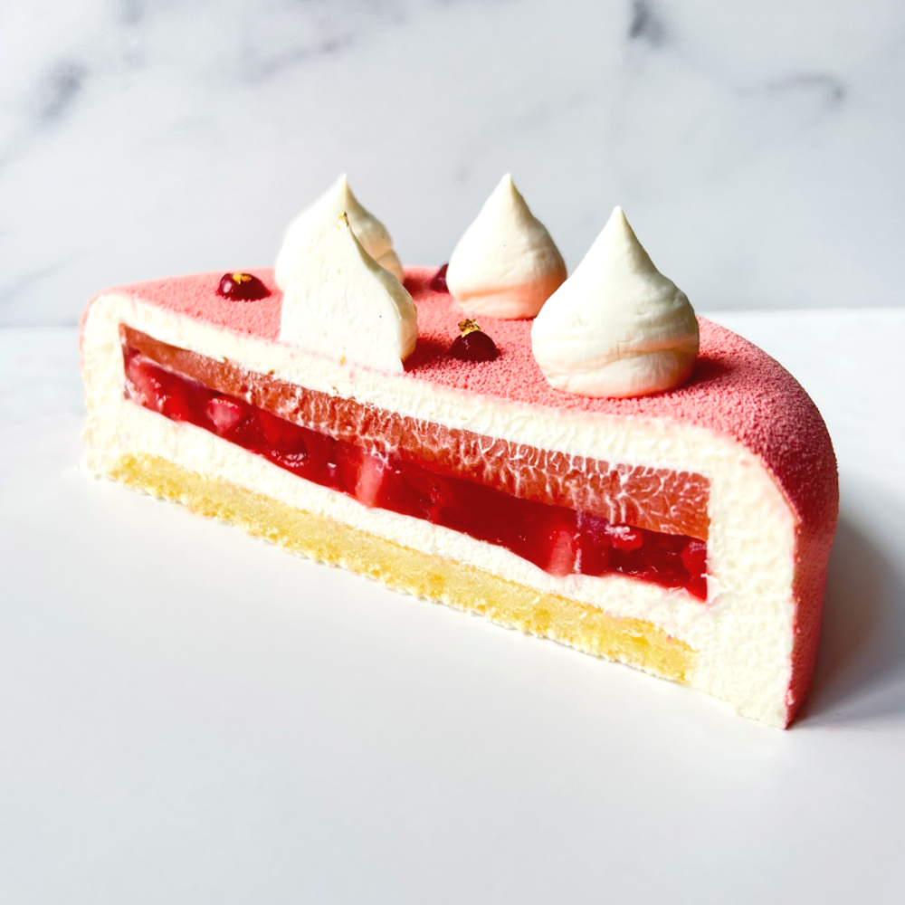 Strawberry Guava Entremet - 7 inches