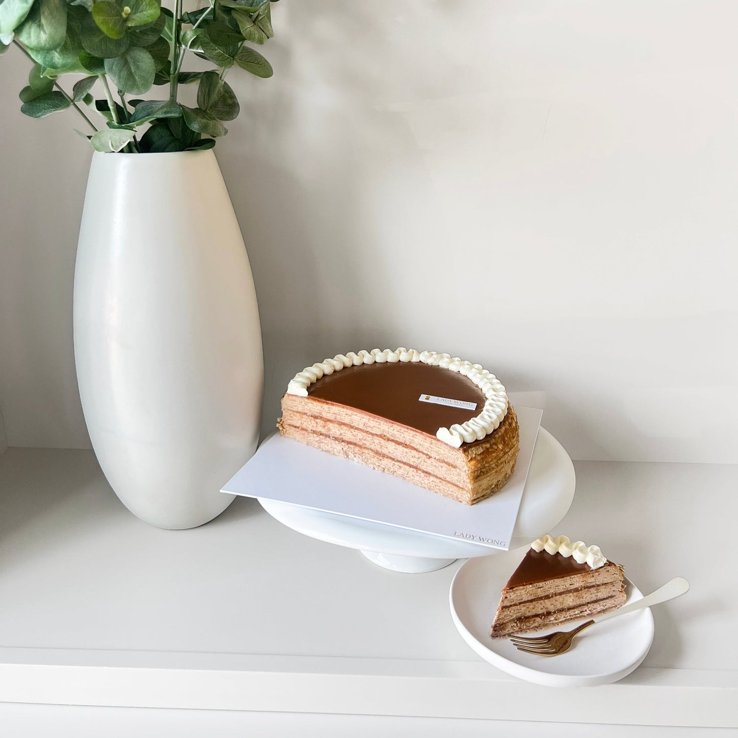 Hazelnut Praline Mille Crêpes