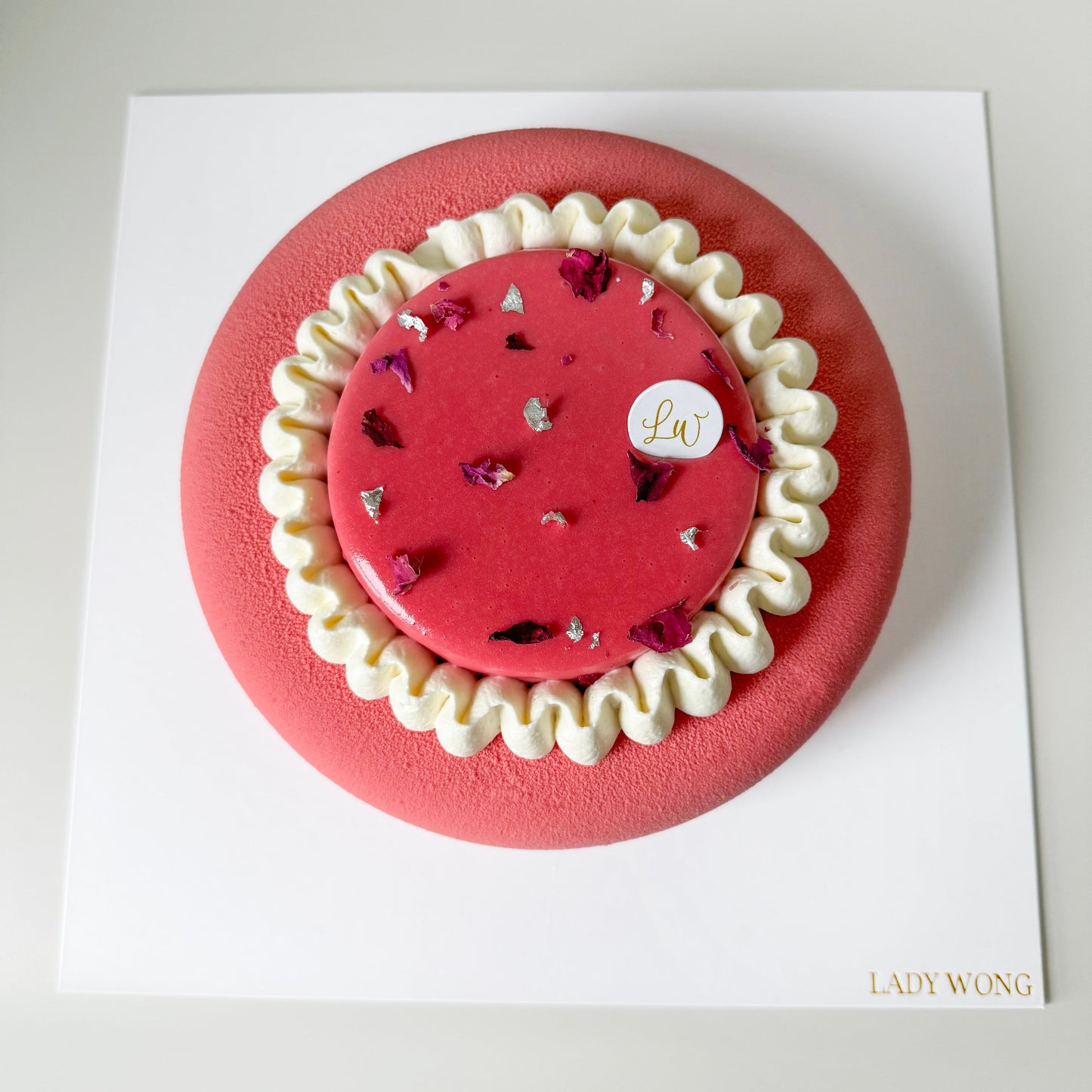 Lychee Rose Raspberry - 7 inches