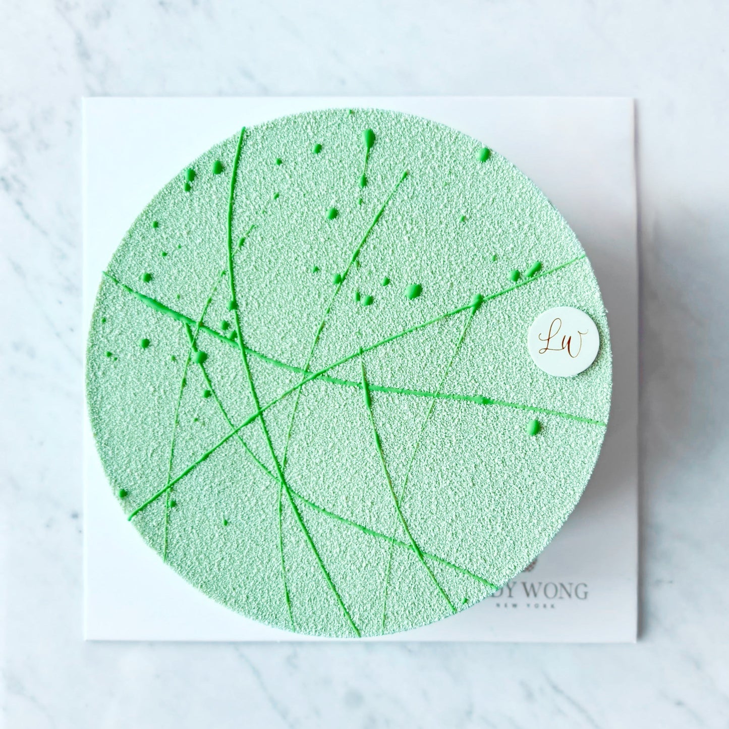 Pandan Pistachio Royaltine - 6 inches (Pickup Today!)