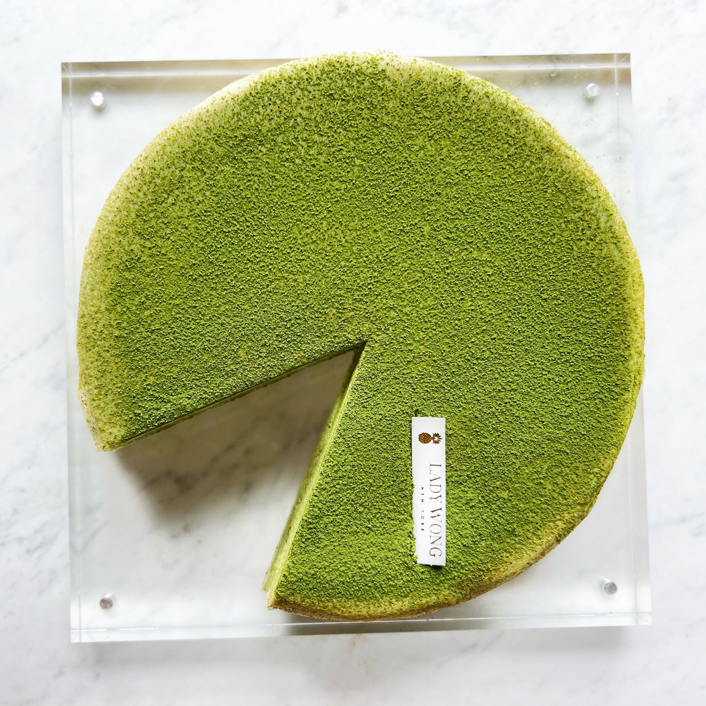 Matcha Pandan Mille Crêpes - 9 inches
