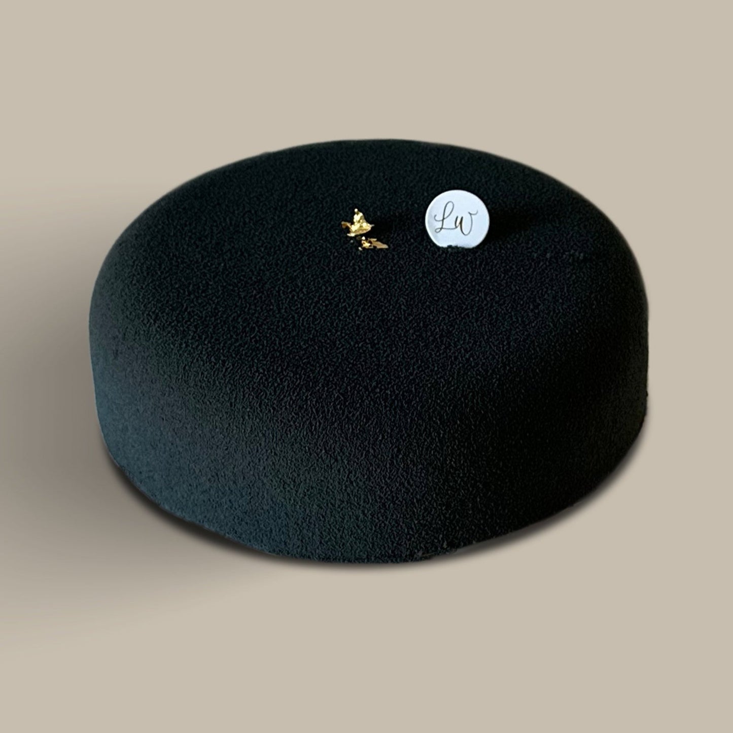 Black Sesame Passionfruit Entremet - 7 inches