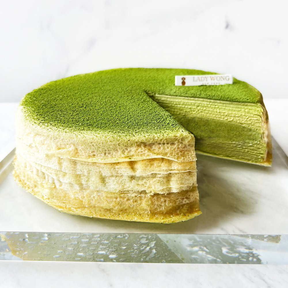 
                      
                        Pandan Matcha Mille Crêpes - 9 inches
                      
                    