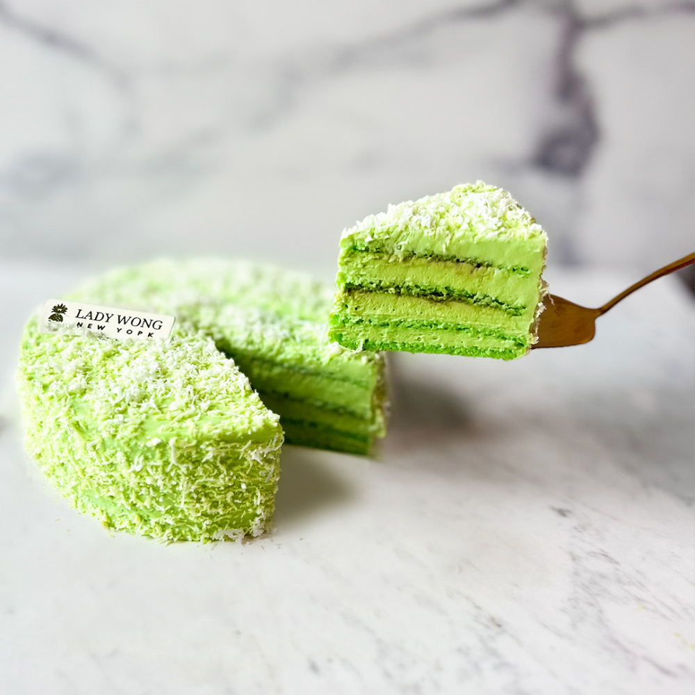 Pandan Layer Cake - 6 inches