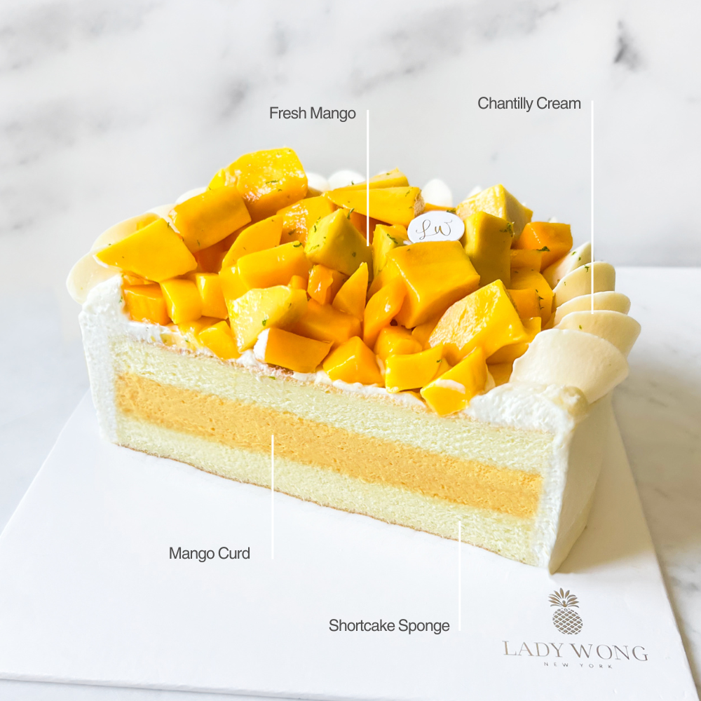 Mango Shortcake - 7 inches (Available on Saturday & Sunday)