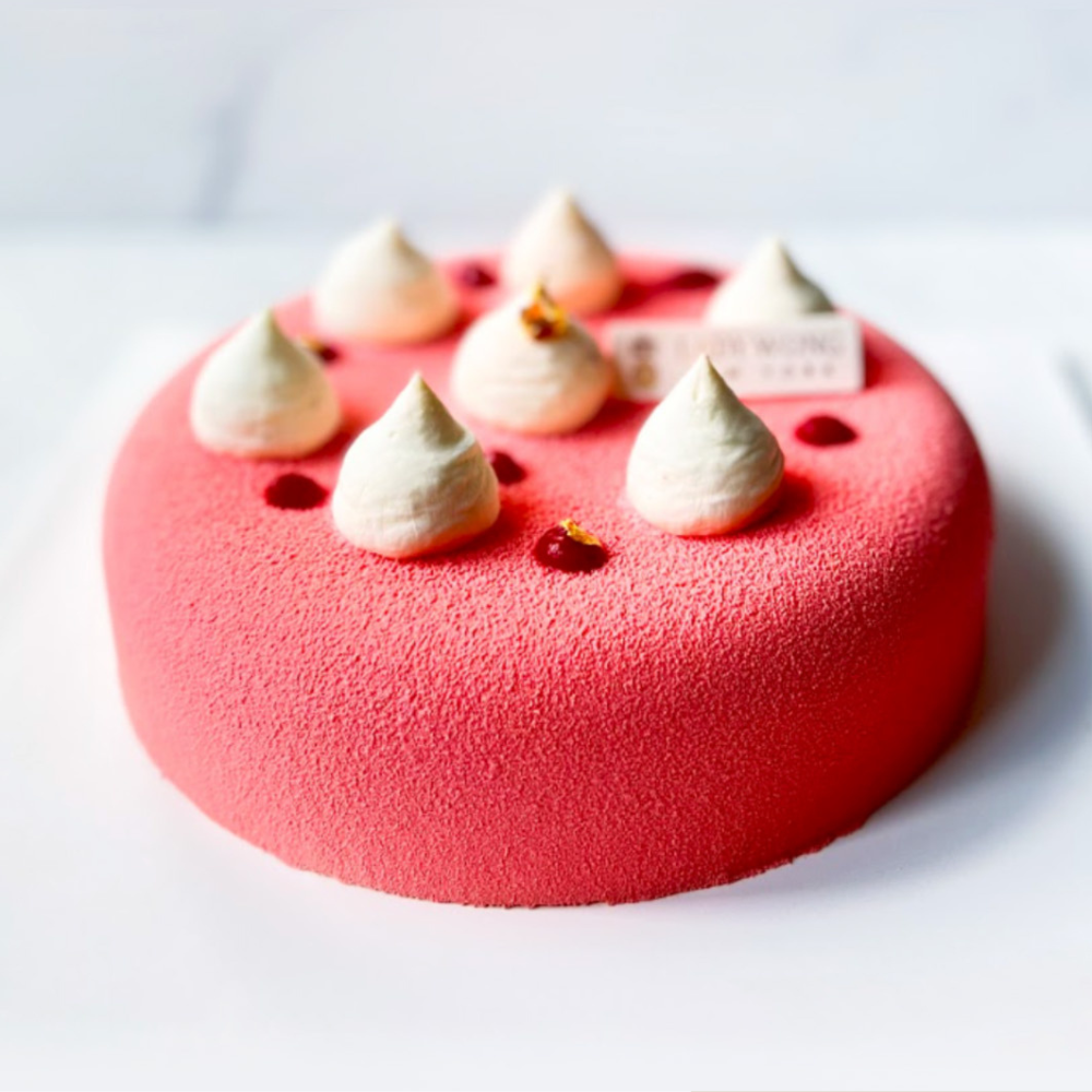 Strawberry Guava Entremet - 7 inches