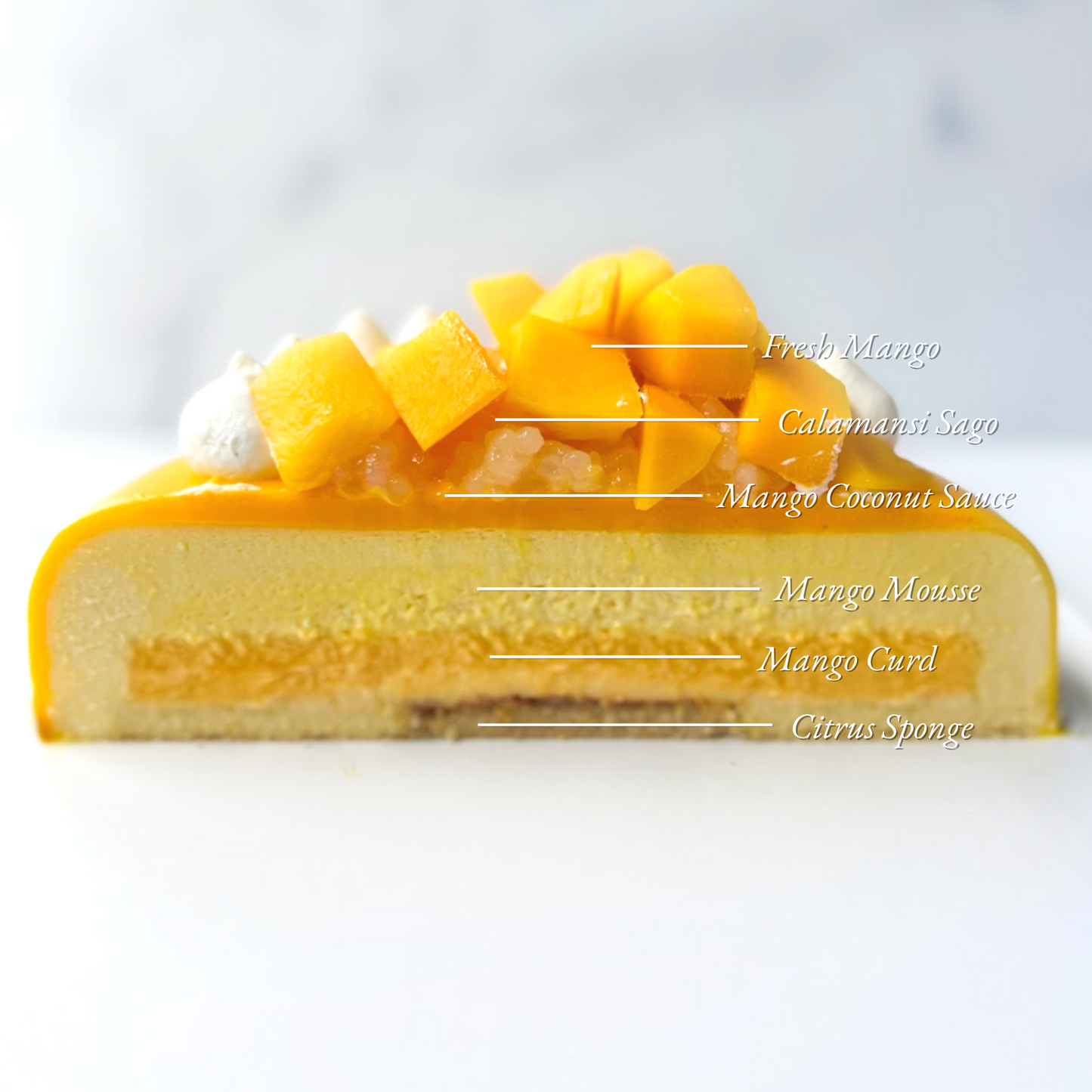 Mango Sago Mousse Cake 7 Inches LADY WONG mango-sago-mousse-cake-7-inches-lady-wong