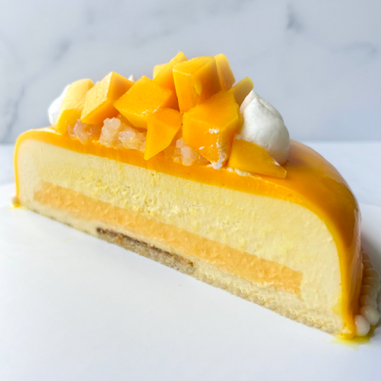 Load image into Gallery viewer, Mango Sago Mousse Cake

