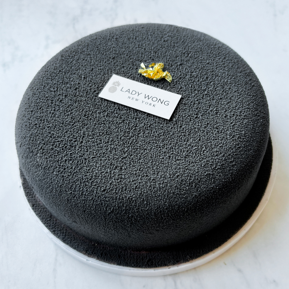 Black Sesame Passionfruit Entremet - 7 inches (Pickup Today!)