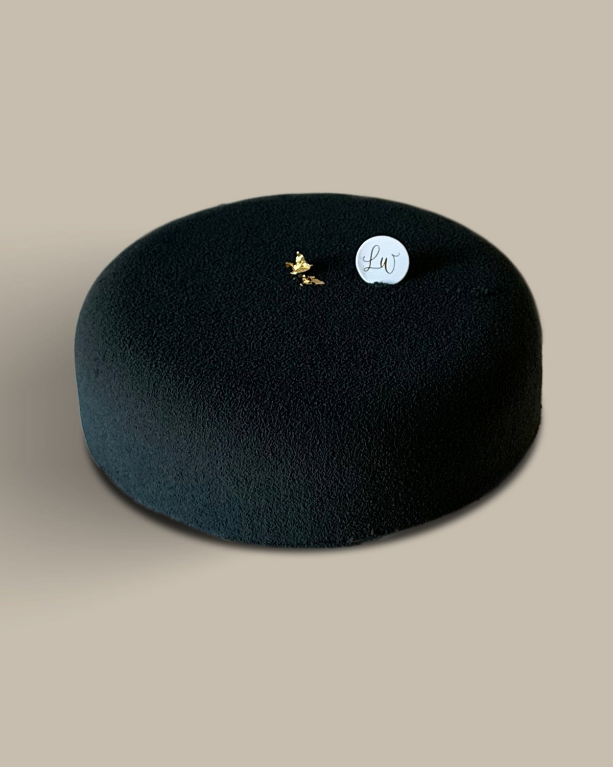 Black Sesame Passionfruit Entremet - 7 inches