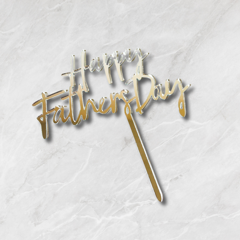 "Happy Father's Day" Cake Topper
