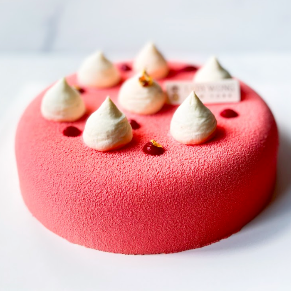 Strawberry Guava Entremet - 7 inches (Pickup Today!)