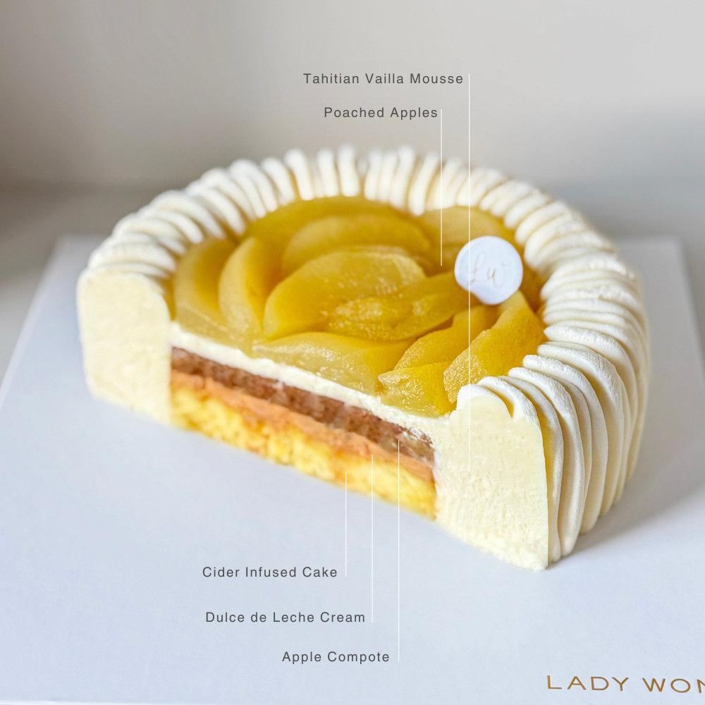 Apple Charlotte- 7 inches