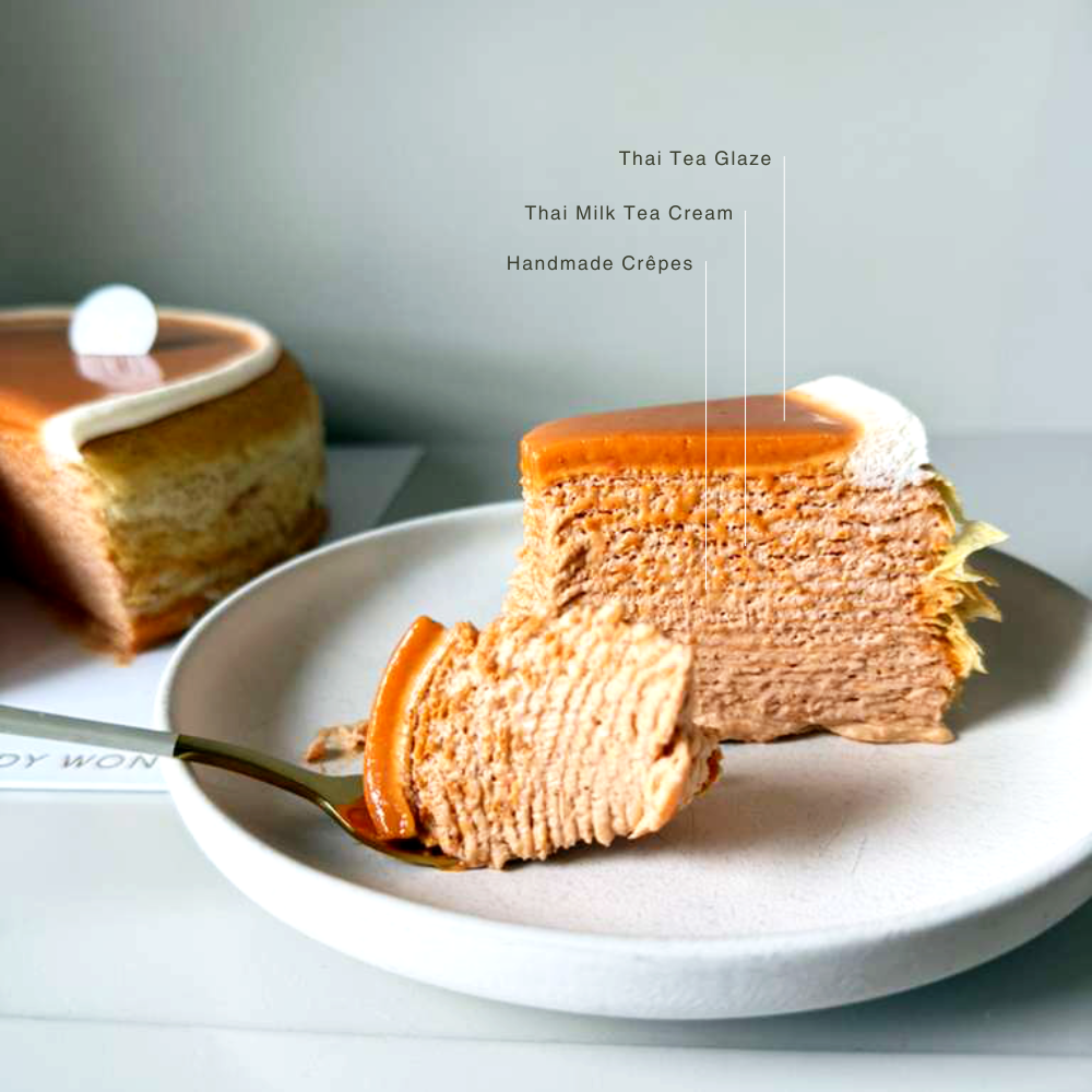 Royal Thai Tea Mille Crêpes