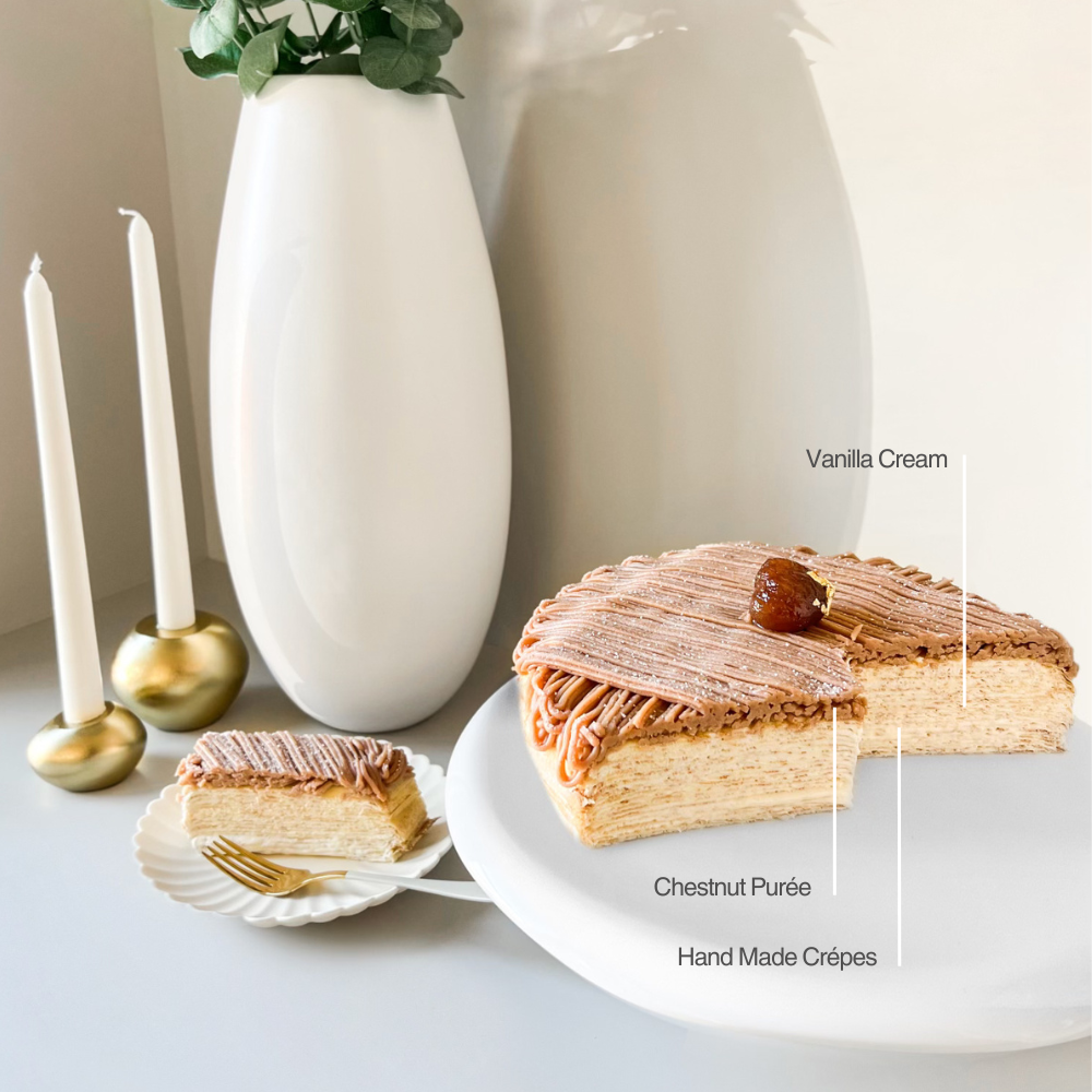 Mont Blanc Chestnut Mille Crêpes
