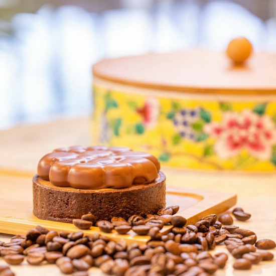 Valrhona Milk Chocolate & Coffee Tart by Lady Wong