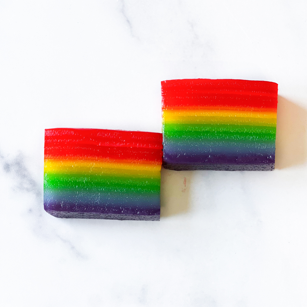 Load image into Gallery viewer, Lapis Rainbow (Rainbow Steamed Cake)
