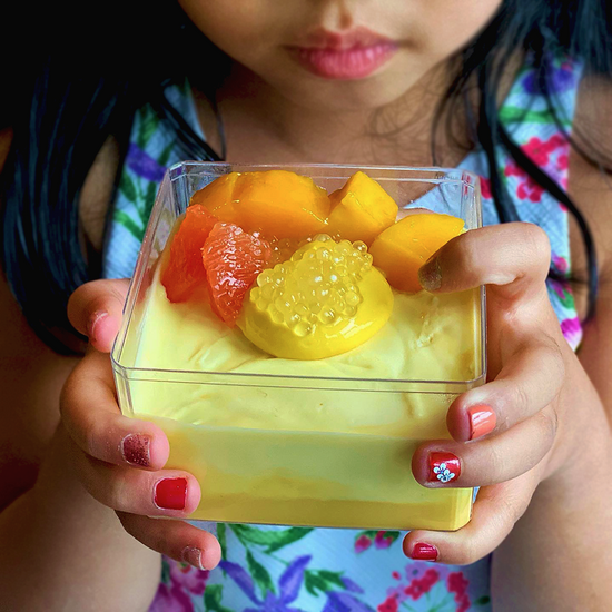 Load image into Gallery viewer, Mango Curd Pudding by Lady Wong
